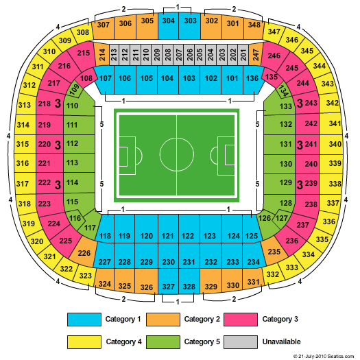 Allianz Arena Soccer Seating Chart